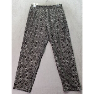 W118 By Walter Baker Pants Women's Small Black Polyester Dark Wash Elastic Waist